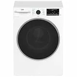 Beko B3DFT510447W bPRO 500 freistehender Waschtrockner, 10 kg Waschen, 6 kg Trocknen, allergikergeeignet, Touch-Display mit Startzeitvorwahl 0-24 h, Bluetooth, Dampffunktion, Nachlegefunktion, Weiß
