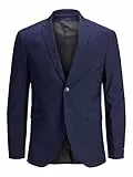 JACK & JONES Herren Jprfranco Blazer Ps Noos Sakko, Medieval Blue, 66 Große Größen EU