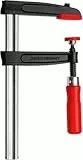 BESSEY Temperguss-Schraubzwinge TPN30S12BE, Spannweite 300 mm Ausladung 120 mm, Stabile Hohlprofilschiene mit Riffelung, Gewicht 1,58 Kg