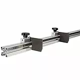 SCHMIDT systemprofile Längenanschlag B 2m Aluminium-Profil Säge-Anschlag Links-Rechts Maßband 2x Ablängklappe