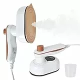 Colexy Steamer Dampfglätter für Kleidung, Mini Tragbares Reisebügeleisen 180° Drehbar Hand-Dampfbügler für Reise, Zuhause und Büro, Schnell Aufheizend