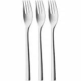 Silit Trend Menügabel Set 21 cm, 3-teilig, polierter Edelstahl, rostfrei, langlebig, kratzbeständig, spülmaschinenfest