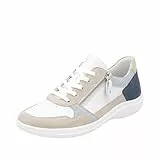 Remonte Damen D1E06 Schnürschuhe, Weiss 81, 41 EU