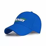 BABQ-HTRS Baseball Cap für Herren Fendt Print Verstellbar Sport Casual Sonnenblende Hut Geschenk für Erwachsene/Sport/Laufen/Radfahren (Color: Blue, Size: One Size)