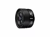 Panasonic LUMIX S-S40E-K 40mm F2 L-Mount Objektiv, kompaktes Vollformat Festbrennweitenobjektiv, leicht für Reisen, Street Photography und Alltag, wetterfest