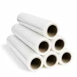 RAGO® Stretchfolie Transparent folie für möbel 6 Stück 150m I Hand Stretchfolie rollen I Palettenfolie Handfolie Wickelfolie I Verpackungsmaterial Packfolien (7,5 x 7,5 x 40 cm)