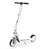 Y-RAIN Roller Scooter für Kinder ab 5 Jahren und Erwachsene bis 100KG mit Stoßdämpfungssystem und breiteren Reifen 200MM große Räder und ABEC 7 Kugellager