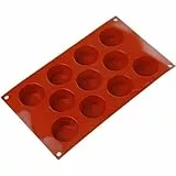 silikomart | SF0022 Silikonform für MINI MUFFIN Monoportionen, Antihaft, 11 Kavitäten, 1er Pack Kuchenform, Ø 51 h 28 mm, Made in Italy