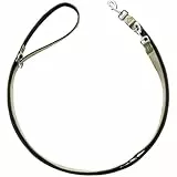 HUNTER Verstellbare Führleine NEOPREN, Farbe: oliv/schwarz, strapazierfähiges Nylon, 3-fache Verstellmöglichkeit, weiche Neoprenpolsterung, ideal für Alltag und Training, Größe: 25/200