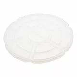 HOODANCOS Gießform Für Malpalette Farbmischungswerkzeug Fächer Epoxidharz Silikonform Entformen Und Reinigen Für Kreative Bastelprojekte