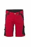 Planam Norit Herren Shorts, Rot/Schwarz, Größe L, 6457052