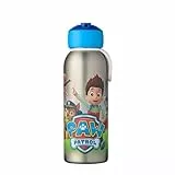 Mepal - Thermoflasche Flip-up Campus - Isolierte Trinkflaschen für Kinder - Edelstahl Thermosflasche - 4 Stunden heiß & 12 Stunden kalt - BPA-frei - 350 ml - Paw Patrol