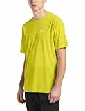 Jack Wolfskin Herren Vonnan S/S M T-Shirt, Chartreuse, L EU