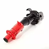 BW® Ausgießer für Metall Benzinkanister 5/10 / 20 Liter - 'Smart Spout' mit Tropfschutz inkl. Halterung für Kraftstoffkanister - Schwarz - RAL 9005 - Made in Europe