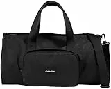 Calvin Klein Herren Duffle Bag Tasche Barrel Handgepäck, Schwarz (Ck Black), Onesize