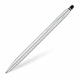 Cross Click Rollerball (Klick-Mechanik, Schreibfarbe schwarz, nachfüllbar) Glanzchrom