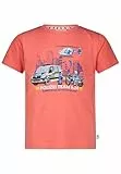 SALT AND PEPPER BY KIDS PARK Jungen Polizei Print Stickmotiv aus Slub Jersey T-Shirt, Sunrise, 104/110 cm