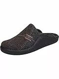 Westland Herren Pantoffeln Monaco 302, Männer Hausschuhe,Weite H (Weit),gaeste-Hausschuhe,hausschlappen,hauslatsch,braun-Multi,43 EU / 9 UK