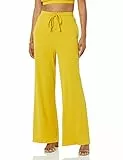 TEREA Mila Hose für Damen, weites Bein, Lemon Curry, Größe M
