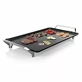Princess Tischgrill Premium XXL – Extra-große Teppanyaki-Grillplatte mit 60x36 cm, mit 1,5M Kabelzuleitung – Doppeltes Heizelement, 103120