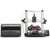 Anycubic Kobra 3 V2 Combo 3D Drucker, 4-Farben-Druck, Verbesserte Auto Leveling, Bis zu 600 mm/s, Mit Kamera KI-Überwachung, Aktive Filamenttrocknung, Druckgröße 255 x 255 x 260 mm