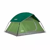 Coleman Outdoor Sundome Zelt Campingzelt, Fichtengrün, PFAS-Free
