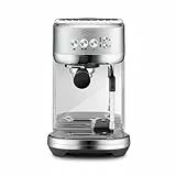 Sage - The Bambino Plus - Kompakte Kaffeemaschine mit automatischem Milchaufschäumer - 9 Bar, 1,9 l Wassertank - Siebträgermaschine - 3 Einstellungen für Textur & Temperatur - Gebürsteter Edelstahl