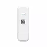HOSAYA 4G SIM-Karte WiFi Modem Tragbarer USB 4G Router mit SIM-Kartenslot High Speed Portable Travel Hotspot Mini Router Entsperrter 4G Dongle