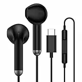 Kopfhörer mit Kabel USB C,In Ear Kopfhörer USB C Headset mit Mikrofon Ohrhörer für Samsung Galaxy S25 Ultra S24 S23 S22 S21 A17 5G A16 A36 A56 A55,kabelkopfhörer für iPhone 17 Air 16 15,Google Pixel