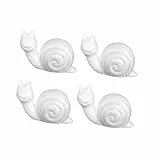 HOODANCOS 4stücke Schnecken Bastelset Aus Schaumstoff Für Junge Mädchen Handwerk DIY Ornament Tier Modell Zum Bemalen Und Dekorieren Für Bastelprojekte Und Feiern