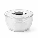 OXO Good Grips Salatschleuder mit Sieb und Deckel – zum Waschen und Trocknen von Salat