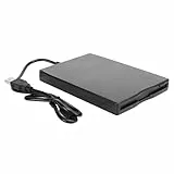 ciciglow Externes Diskettenlaufwerk, 3,5 Zoll, ultradünnes USB-Diskettenlaufwerk, tragbar, 12 Mbps, Plug and Play, für Vista/Win8/XP/ME/2000/SE/98
