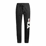 Fila Men's Brushed Sleepwear Pajama Pant, Charcoal, Medium