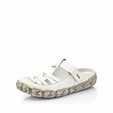 Rieker Damen Low-Top Sneaker L0396, Frauen Halbschuhe,Freizeitschuhe,Turnschuhe,Laufschuhe,straßenschuhe,Strassenschuhe,Weiss (80),39 EU / 6 UK