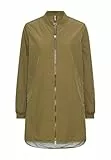 camel active Damen Mantel mit 2-Wege-Reißverschluss Oliv, womenswear-40