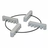 WAGNER Pflanzenträger GH 0800 I ideal zum Schutz vor Staunässe für Töpfe, Böden und Pflanzen Ø 12-20 cm I aus Elastomer mit Anti-Rutsch-Funktion I für innen & außen I Tragkraft 50 kg - 20080011