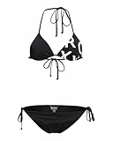Roxy Beach Classics Tie Side - Triangle-Bikini-Set für Frauen Schwarz