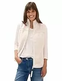 CECIL Damen 2200553 Kurze Weste, Teddy Vanilla White, XXL