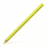FABER-CASTELL 114807 - Textmarker Jumbo Grip Neon Textliner, gelb
