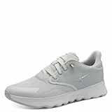 Tamaris Damen Low-Top Sneaker, Frauen Halbschuhe,Sportschuhe,Freizeitschuhe,Turnschuhe,Laufschuhe,Freizeit,sportlich,Light Grey,40 EU