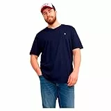 JACK & JONES Male T-Shirt Plus Size Einfarbig T-Shirt