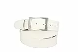MGM Damen Basic Gürtel, Weiß (Weiß), 90