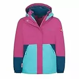 Trollkids Kids Kjerak 3in1 Jacket 128, Bright Berry