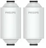 Philips Wasser-Duschfilterkartusche, entfernt Chlor und Verunreinigungen, Filtrationskapazität: 50.000 l (Packung mit 2)