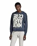 G-STAR RAW Damen Hard Core Denim Loose Hooded Sweatshirt