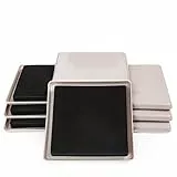 Ezprotekt Möbelgleiter, 8 Stück 127 mm Möbelgleiter Movers für Teppich wiederverwendbar Möbel beweglichen Pads Teppich gleitet Bodenschoner Untersetzer, grau