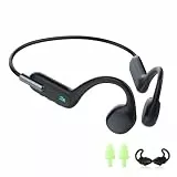 HIFI WALKER T10 Air Knochenschall Kopfhörer, IPX8 wasserdichte Schwimmkopfhörer mit 32GB MP3 Player, Open-Ear Bluetooth 5.3 Sportkopfhörer für Schwimmen, Laufen, Radfahren