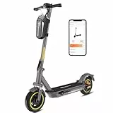 EVERCROSS EV10S MAX Elektroroller mit Straßenzulassung (ABE), Faltbarer E Scooter für Erwachsene - mit APP, 500W Motor, 80-150KM Reichweite, Max.20 km/h, 10' Vakuumreifen mit Gelschicht
