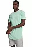 Urban Classics Herren Shaped Long Tee T-Shirt, Grün (neomint), XL