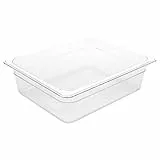 Vogue GN‑Behälter 1/2 100 mm – Transparent U229